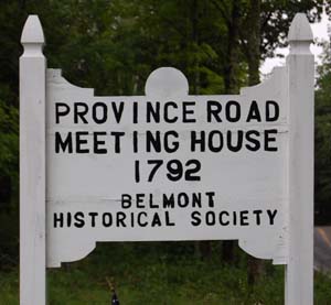 Province Road Meeting House