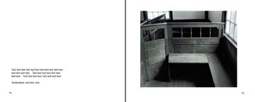 Mock-up of a book interior