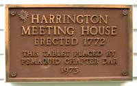 Harrington, ME Meetinghouse
