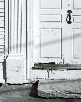 118W: Door Detail, Langdon Meetinghouse