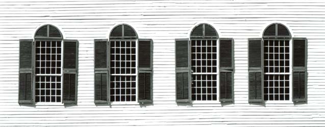 Windows, Trinity Church, Cornish, NH